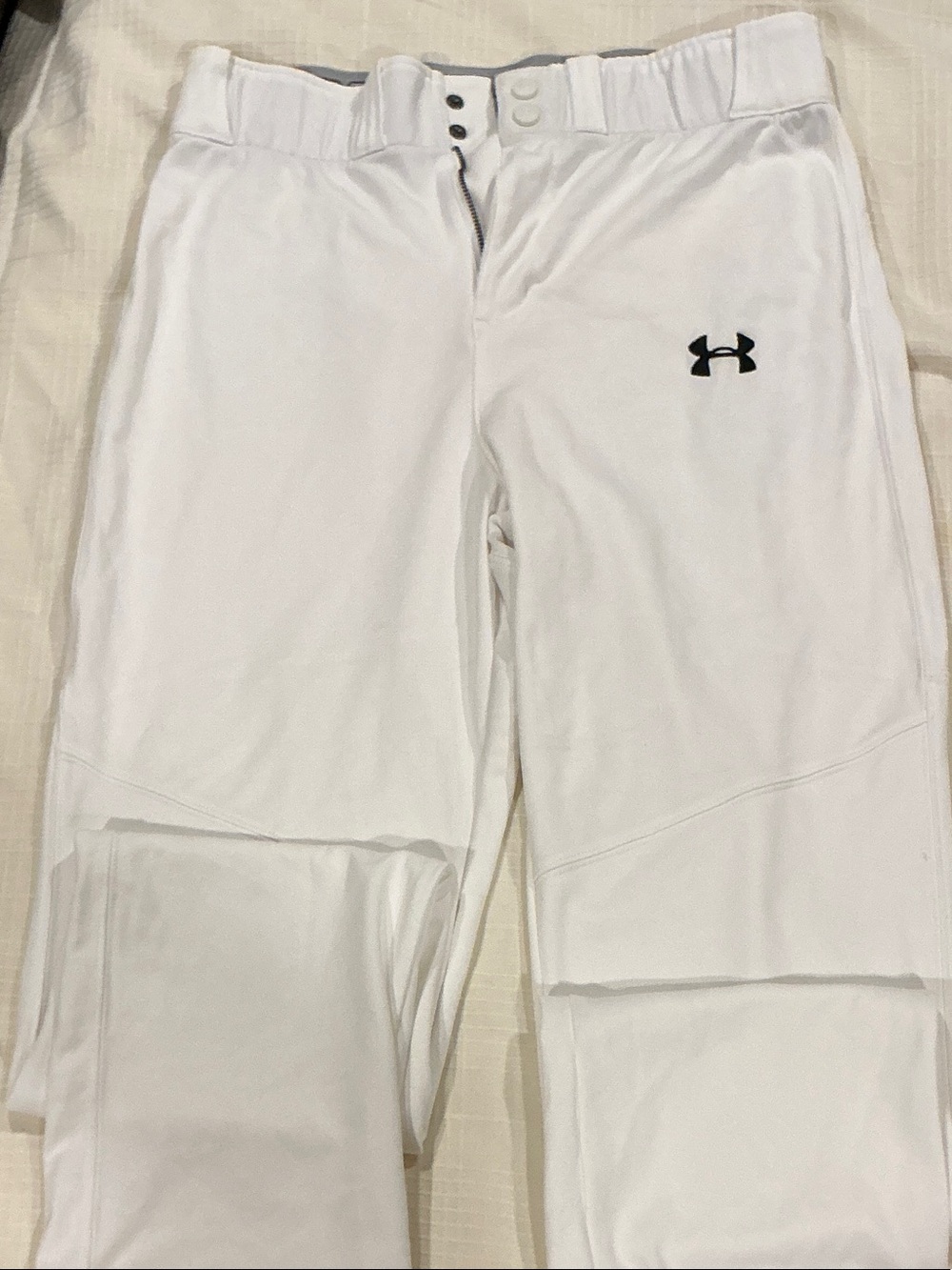 Under Armour White Mens Baseball pants
